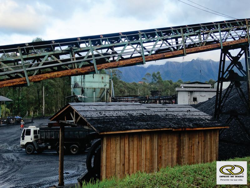 Industria Carbonífera Rio Deserto em Criciúma-SC.